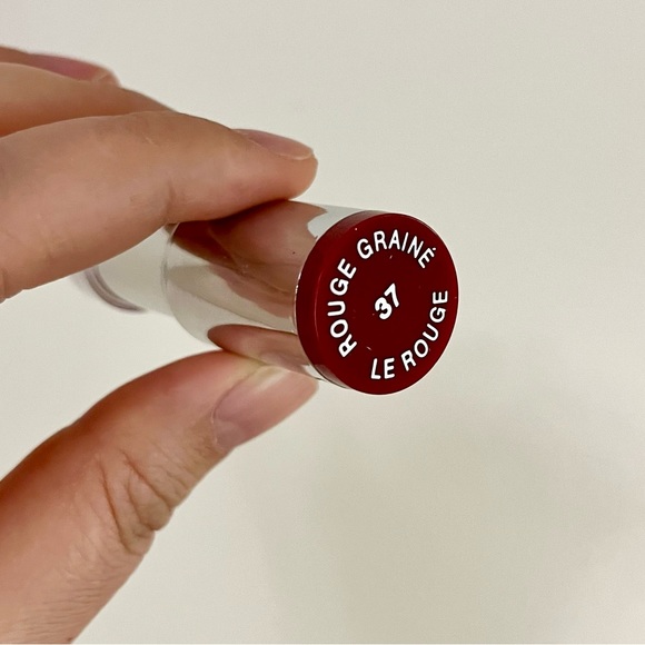 Givenchy Le Rouge Deep Velvet Matte Lipstick 37 Rouge Graine, 3.4g full size - Picture 5 of 6